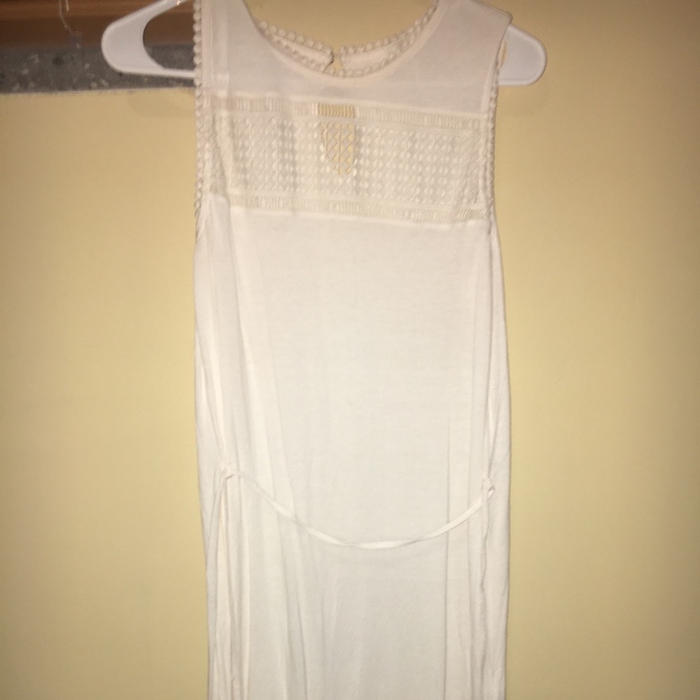 white H&M dress